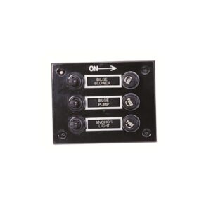 Pannello a 3 interruttori